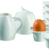 Frühstücks-Zubehör, Porzellan LA MUSICA 1 x Zuckerdose, 1 x Gießer, 6 x Eierbecher
