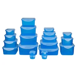 Frischhaltedosen-Set mit Klickverschluss, 20 Stück