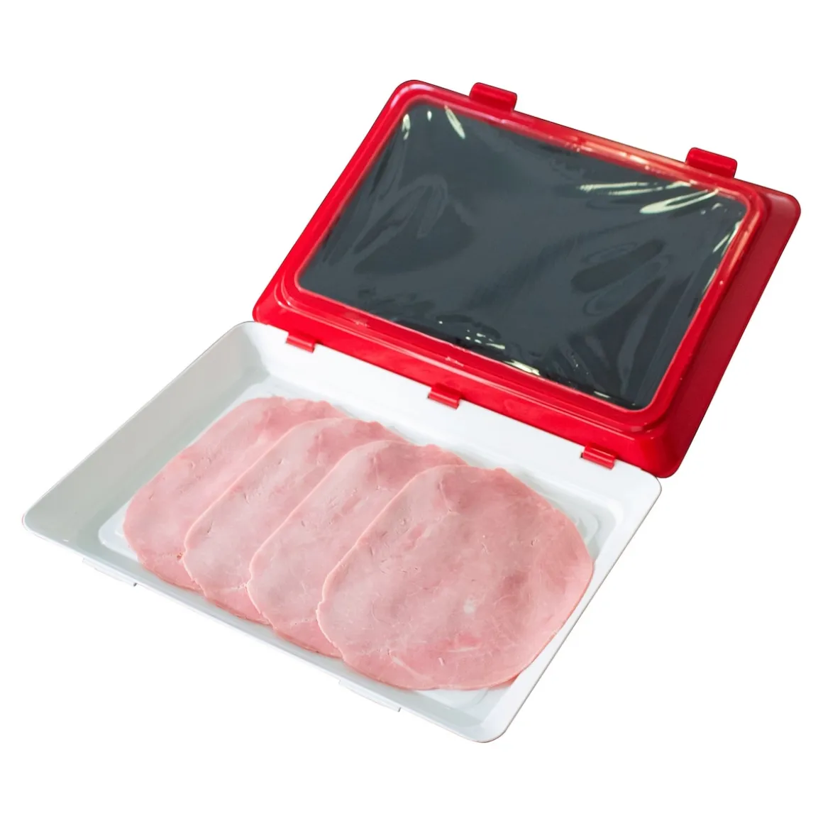 Frischhaltesystem "Clever Tray" 30 x 23 x 2 cm, 2 Stück