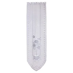 Gardine „Rosenbaum“, 2 Stück