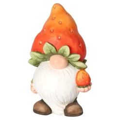 Gartenfigur „Fruchtwichtel" Eduard Erdbeere