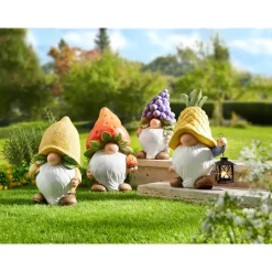 Gartenfigur „Fruchtwichtel" Eduard Erdbeere