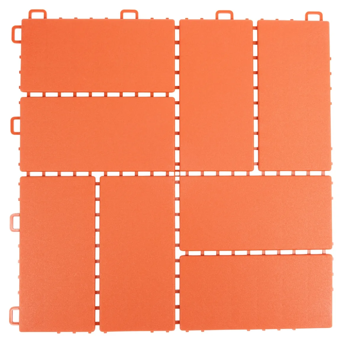 Gartenplatten, 4 Stück terracotta