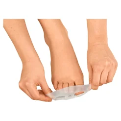 Gel-Fußkissen mit Zehentrenner, 2 Stück