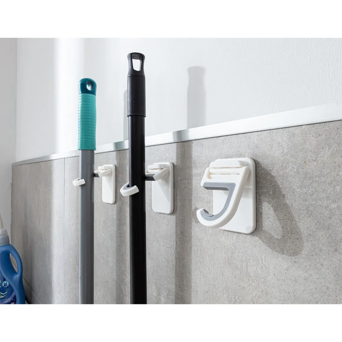 Gerätehalter „Montagefrei“, 3 Stück