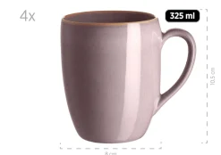 Geschirr-Set, Keramik Ossia Sand