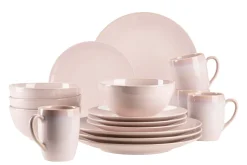 Geschirr-Set, Keramik Ossia Hellblau