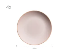 Geschirr-Set, Keramik Ossia Hellblau