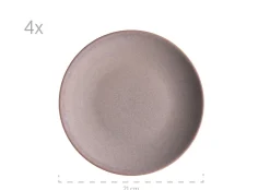 Geschirr-Set, Keramik Ossia Hellblau