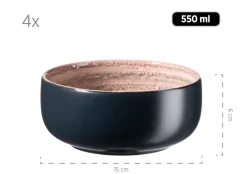 Geschirr-Set, Steingut Spicy Market Grün