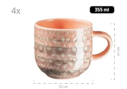 Geschirr-Set, Steingut Spicy Market Grün