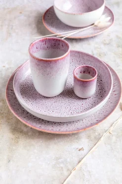 Geschirr-Set, Steinzeug Alpenwiese Beere