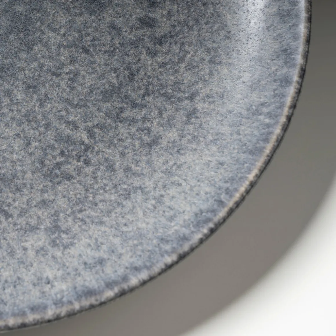 Geschirr-Set, Steinzeug Moos'N'Stein Grau