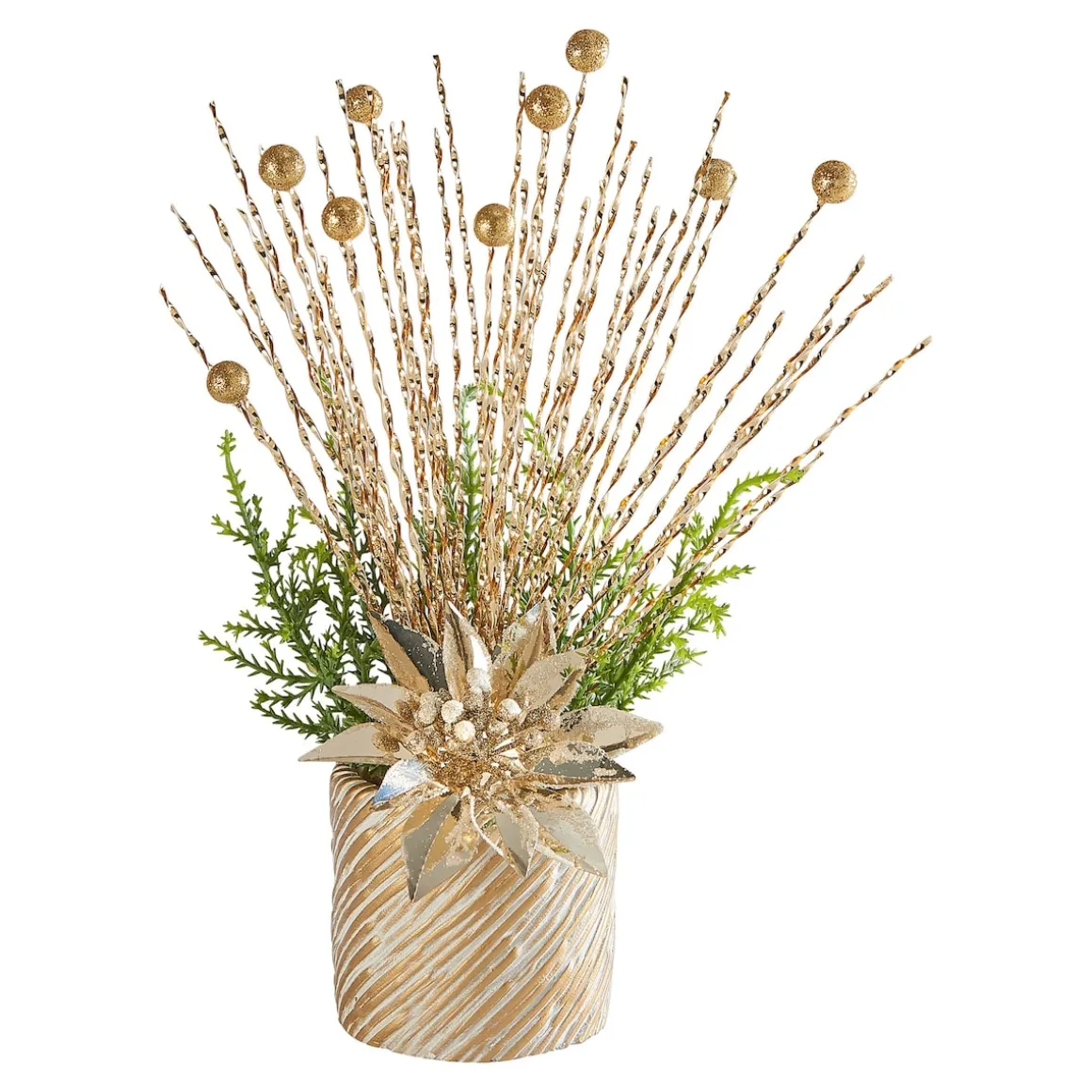 Gesteck „Gold-Explosion“