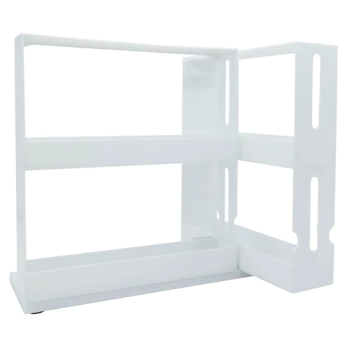 Gewürzregal ausziehbar weiß