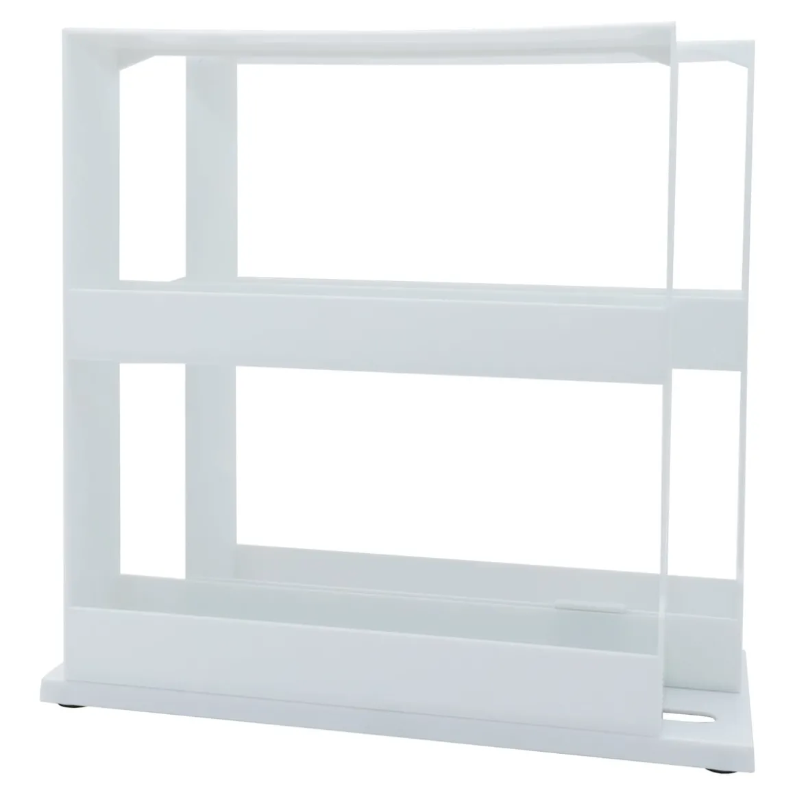 Gewürzregal ausziehbar weiß