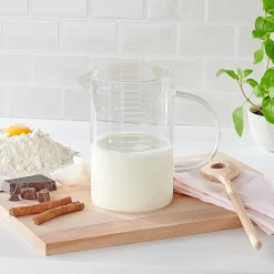 Glas-Messbecher „Genial“, 1 l