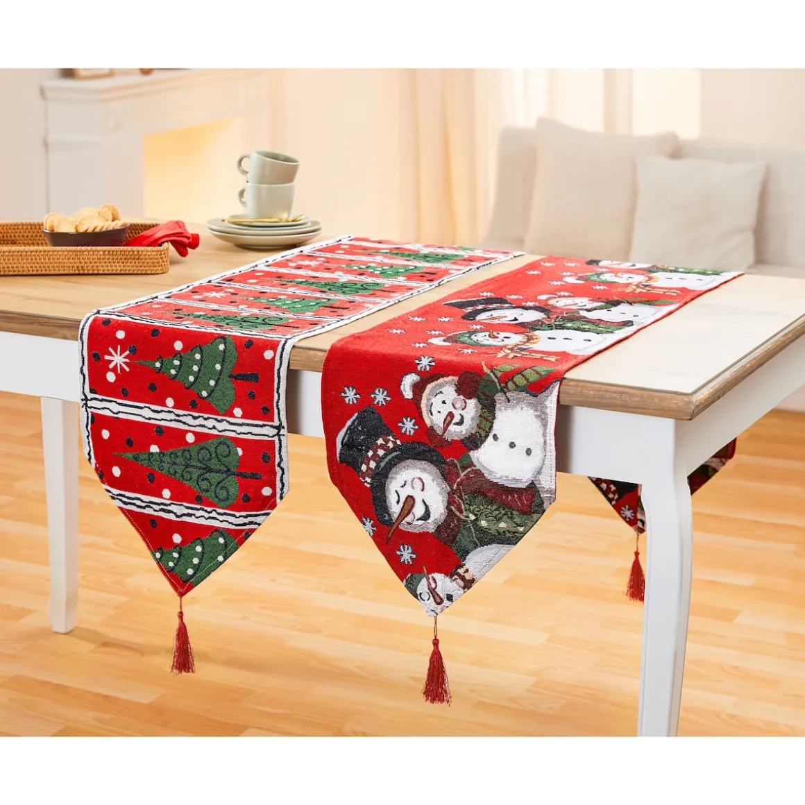 Gobelin-Tischläufer "Advent", 180x34 cm