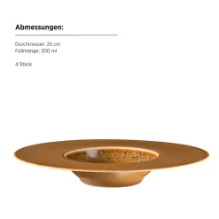 Gourmetteller, Porzellan Grumpy