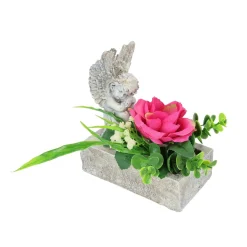 Grabgesteck mit Engel