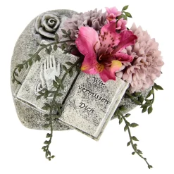 Grabschmuck "Dahlien-Buch"