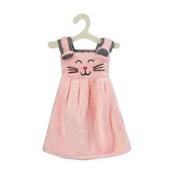 Gästehandtuch "Kätzchen" rosa