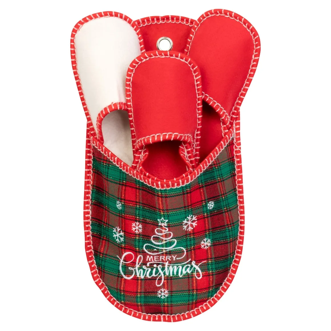 Gästehausschuh-Set „Weihnachten“, 3 Paar