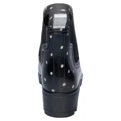 Gummistiefelette „Punkte“ 2 in 1