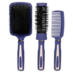 Haarbürsten-Set, 3-teilig