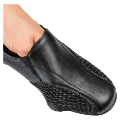 Hallux-Wärmehalbschuh schwarz