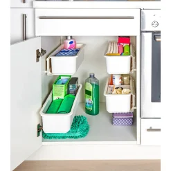 Haushaltsfach „Ausziehbar“, 2 Stück