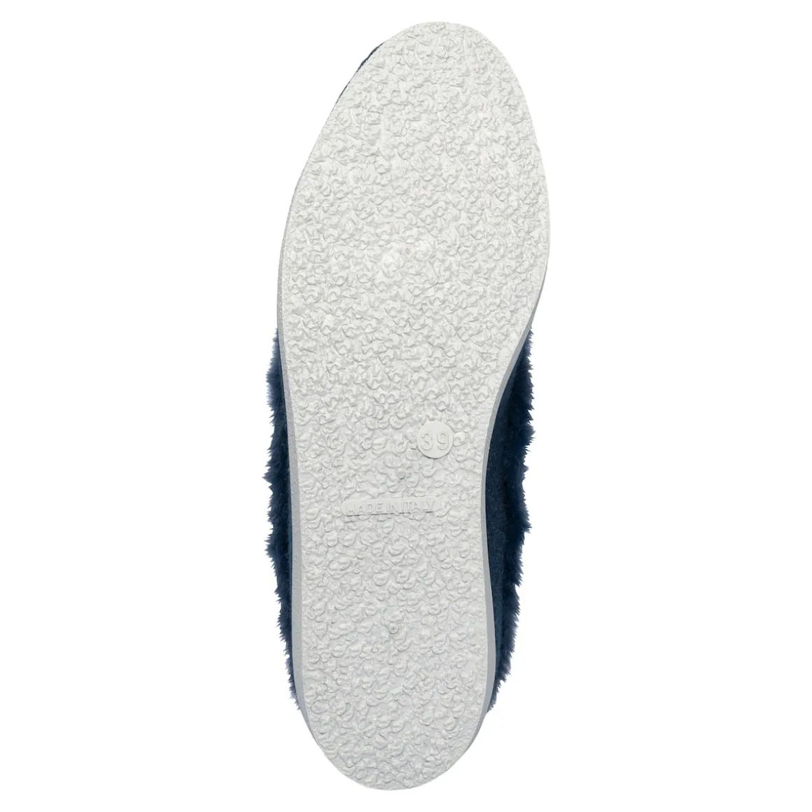 Hausschuh "Elegant" marine