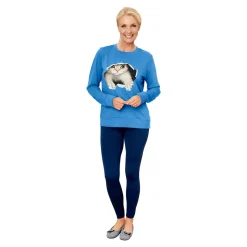 Hausschuh-Ballerina „Bärbel“ grau