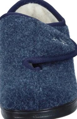 Hausschuhe blau