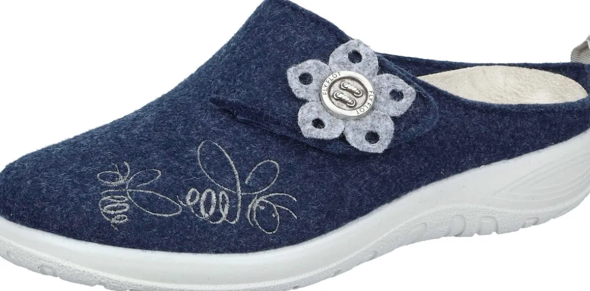 Hausschuhe blau