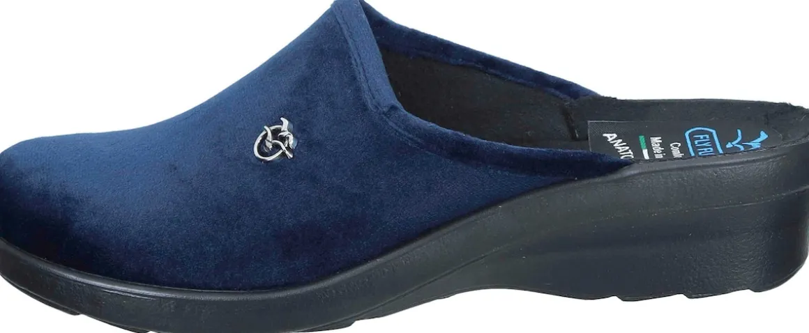 Hausschuhe blau