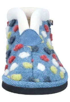 Hausschuhe blau