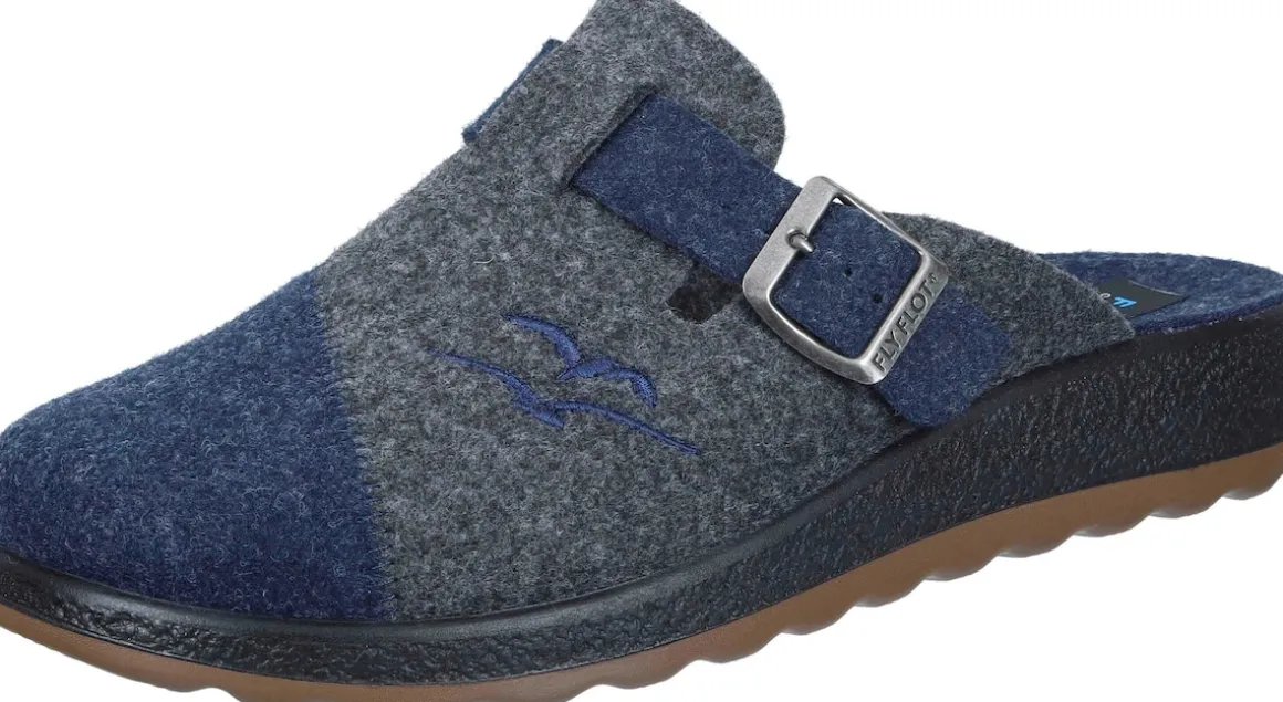 Hausschuhe blau