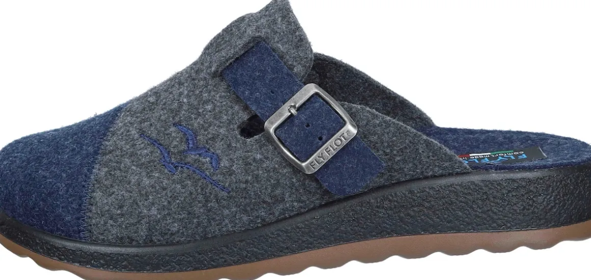 Hausschuhe blau