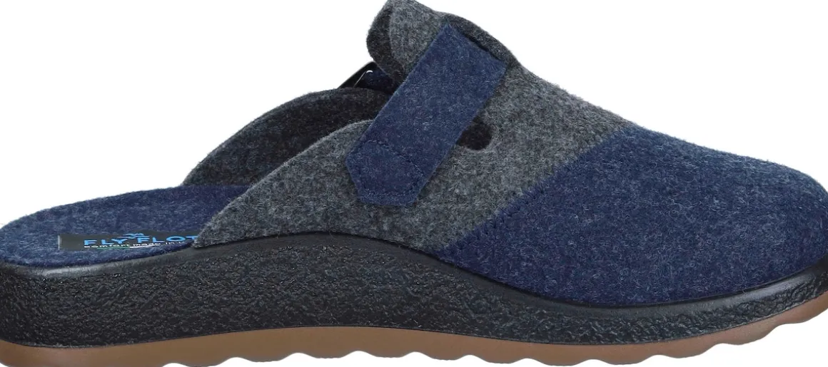 Hausschuhe blau