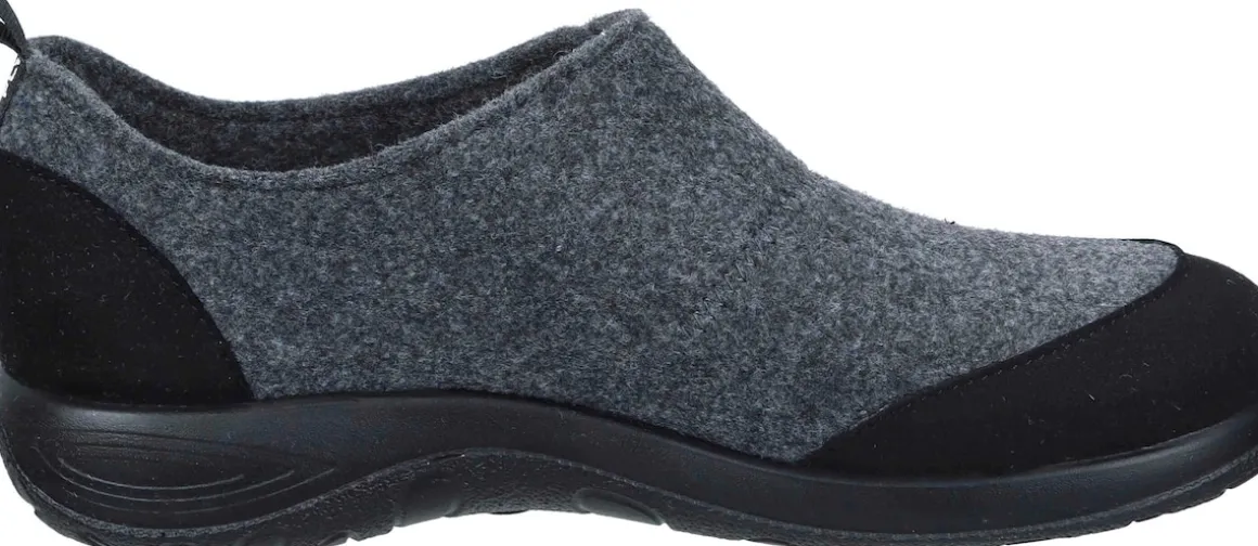 Hausschuhe grau