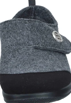 Hausschuhe grau