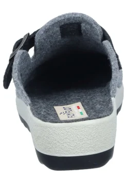Hausschuhe grau