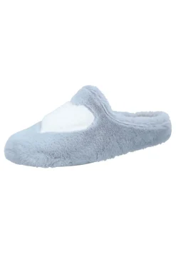 Hausschuhe grau