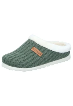 Hausschuhe grün