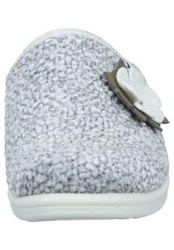 Hausschuhe hellgrau