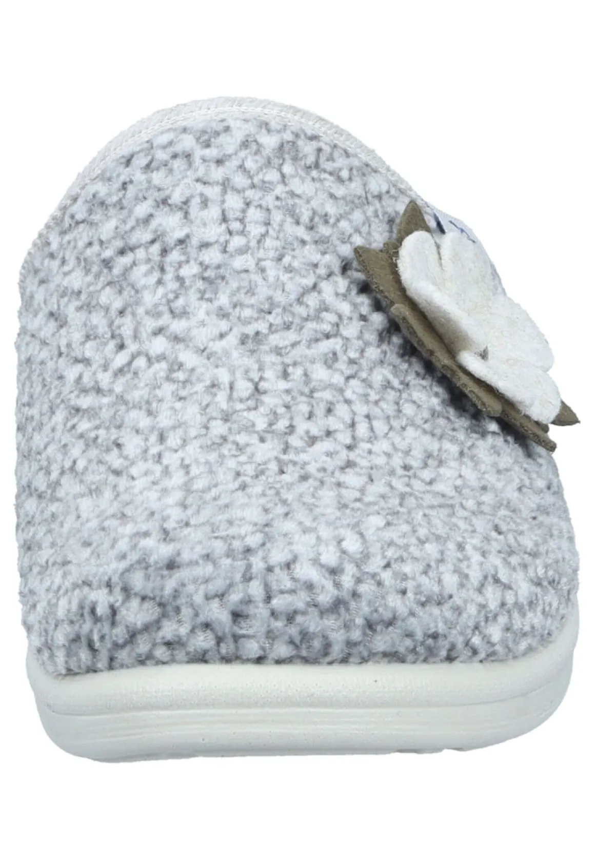 Hausschuhe hellgrau