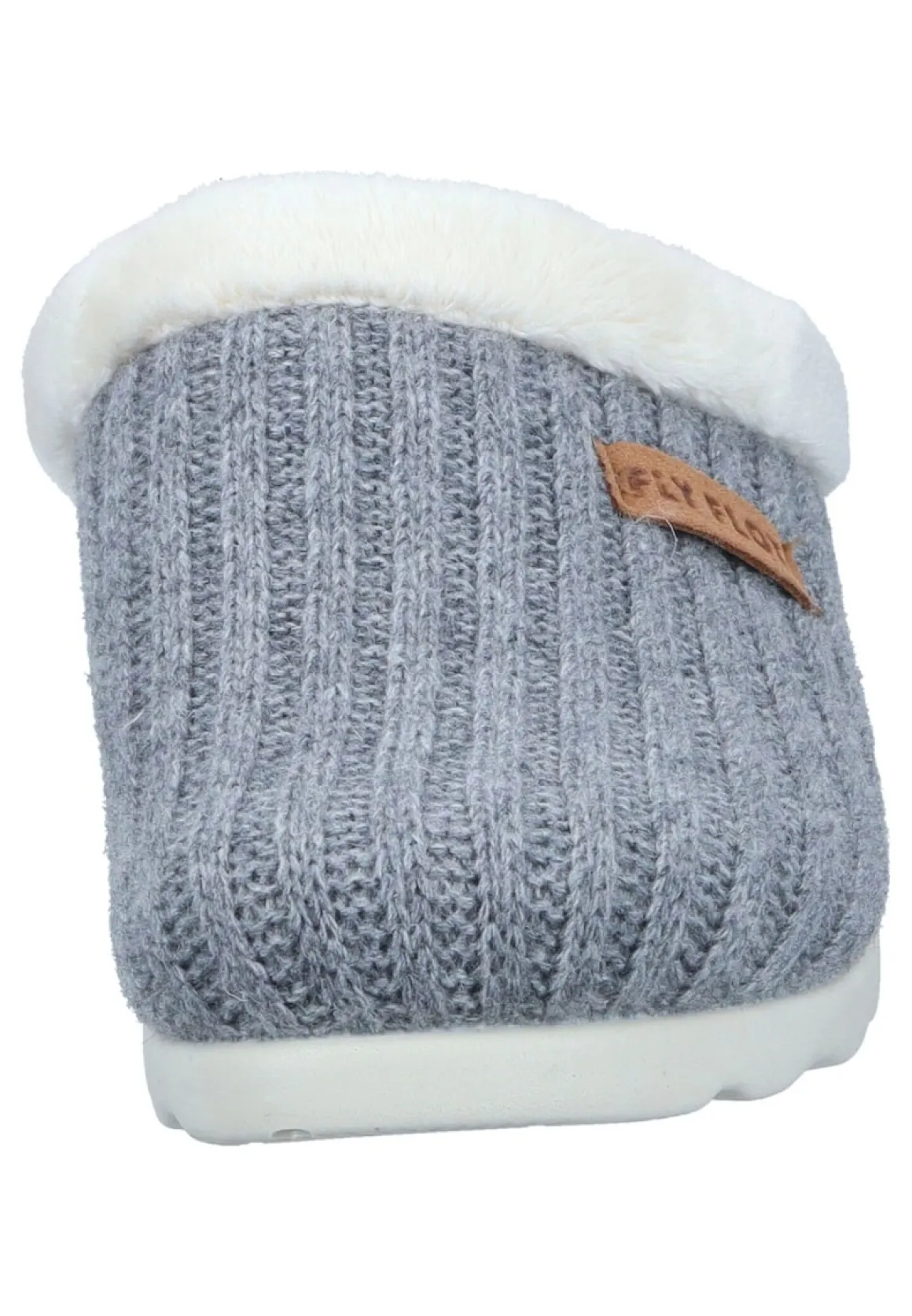 Hausschuhe hellgrau
