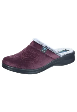 Hausschuhe pflaume
