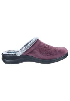 Hausschuhe pflaume